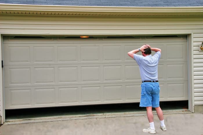 Repair a Garage Door by Myself